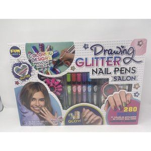 Kids Nail Kit for Girls Ages 7-12 FunKidz Ultimate 315Pcs Nail Polish Pens Co...